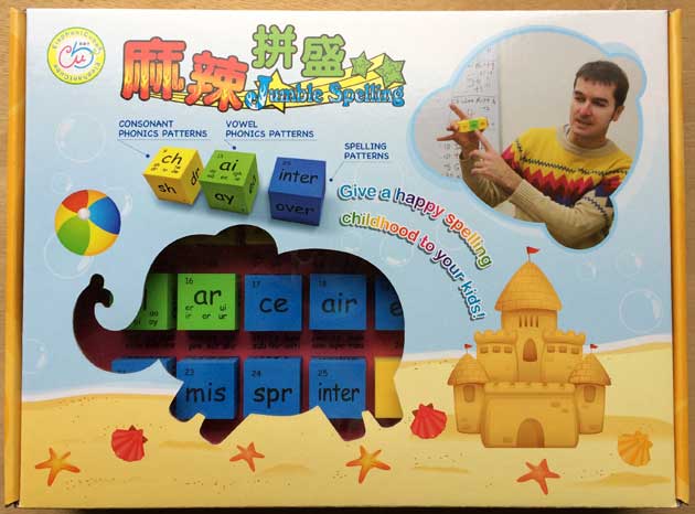 english phonics patterns word family families cubes