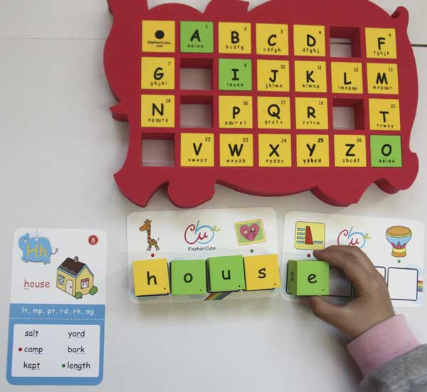 字母 ABC 教具 英文字母 骰子